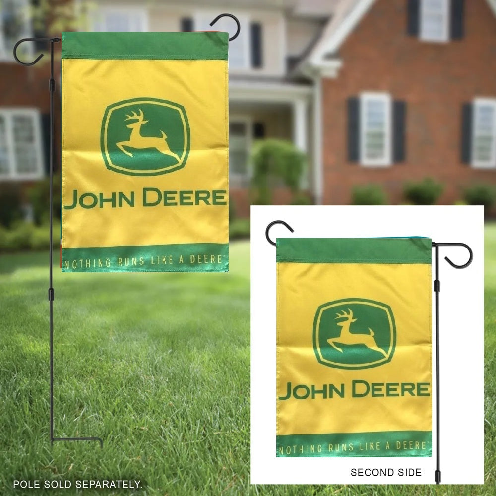 John Deere Garden Flag 2 Sided