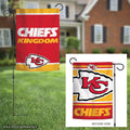 Kansas City Chiefs Garden Flag 2 Sided Slogan Chiefs Kingdom
