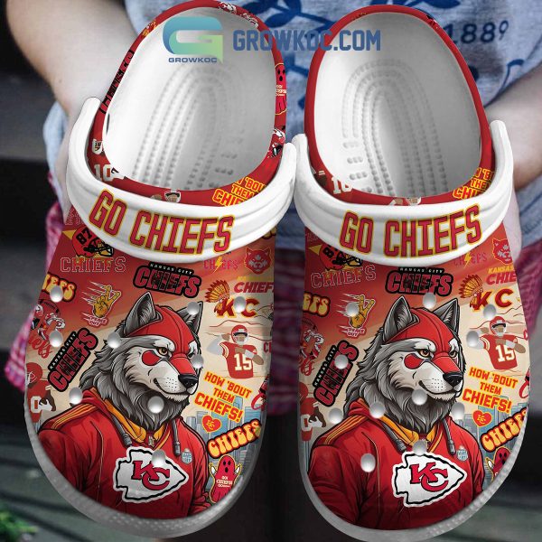 Kansas City Chiefs Go Chiefs Fan Crocs Clogs