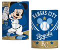 Kansas City Royals 2 Sided Garden Flag Mickey Mouse