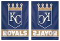 Kansas City Royals House Flag Crown Logo Navy Blue