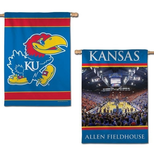 Kansas Jayhawks Allen Fieldhouse 2 Sided Banner