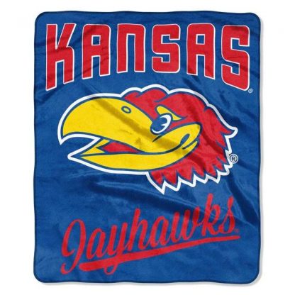 Kansas Jayhawks Throw Blanket 50×60 Alumni Design