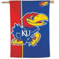 Kansas Jayhawks Flag Striped House Banner