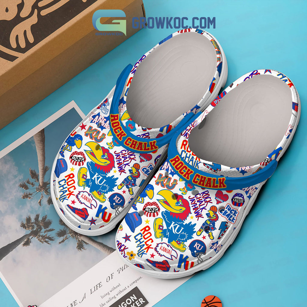 Kansas Jayhawks Rock Chalk Clogs Crocs