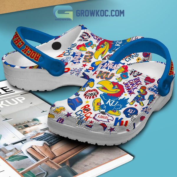 Kansas Jayhawks Rock Chalk Clogs Crocs