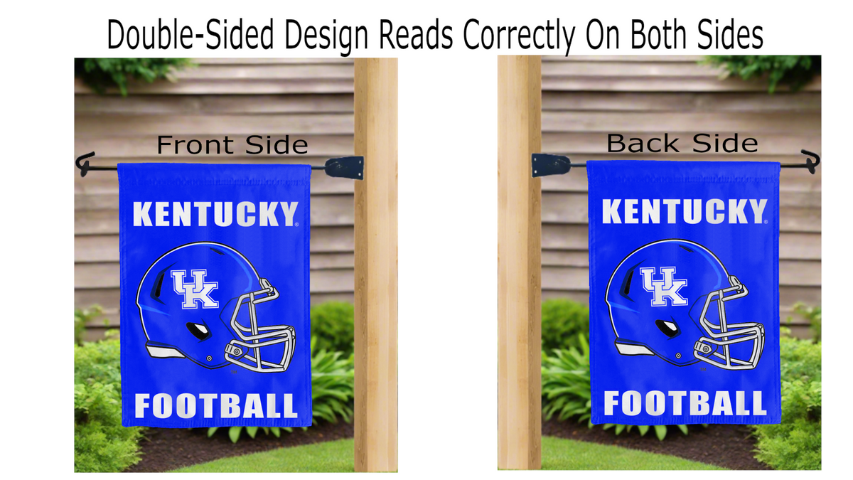 Kentucky - Wildcats Football Double Sided Garden Flag