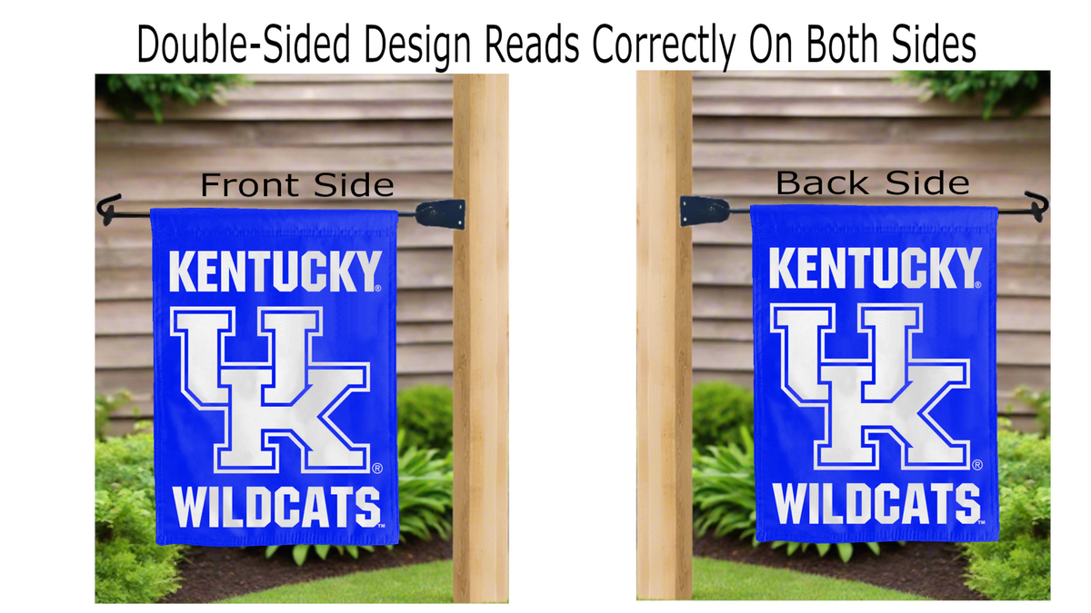 Kentucky - Wildcats Double Sided Garden Flag