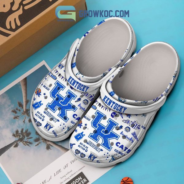 Kentucky Wildcats NCAA Go Big Blue Nation Clogs Crocs