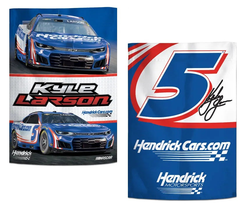 Kyle Larson 2 Sided Garden Flag 2026