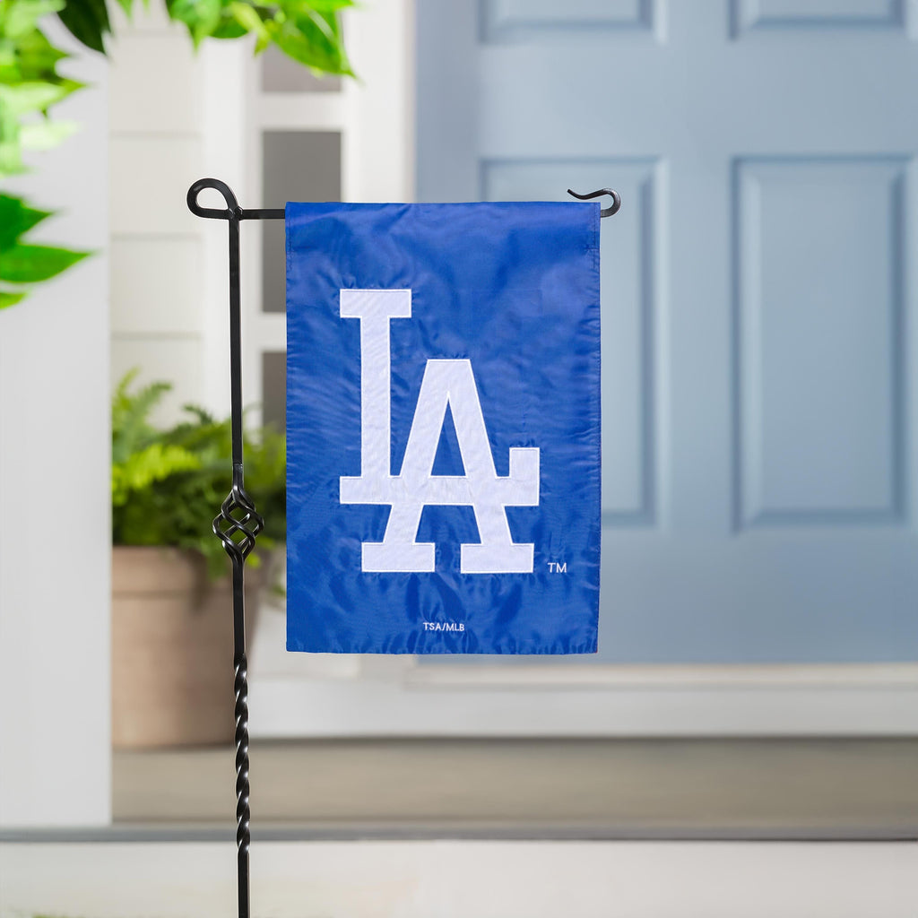 Los Angeles Dodgers Appliqué Garden Flag
