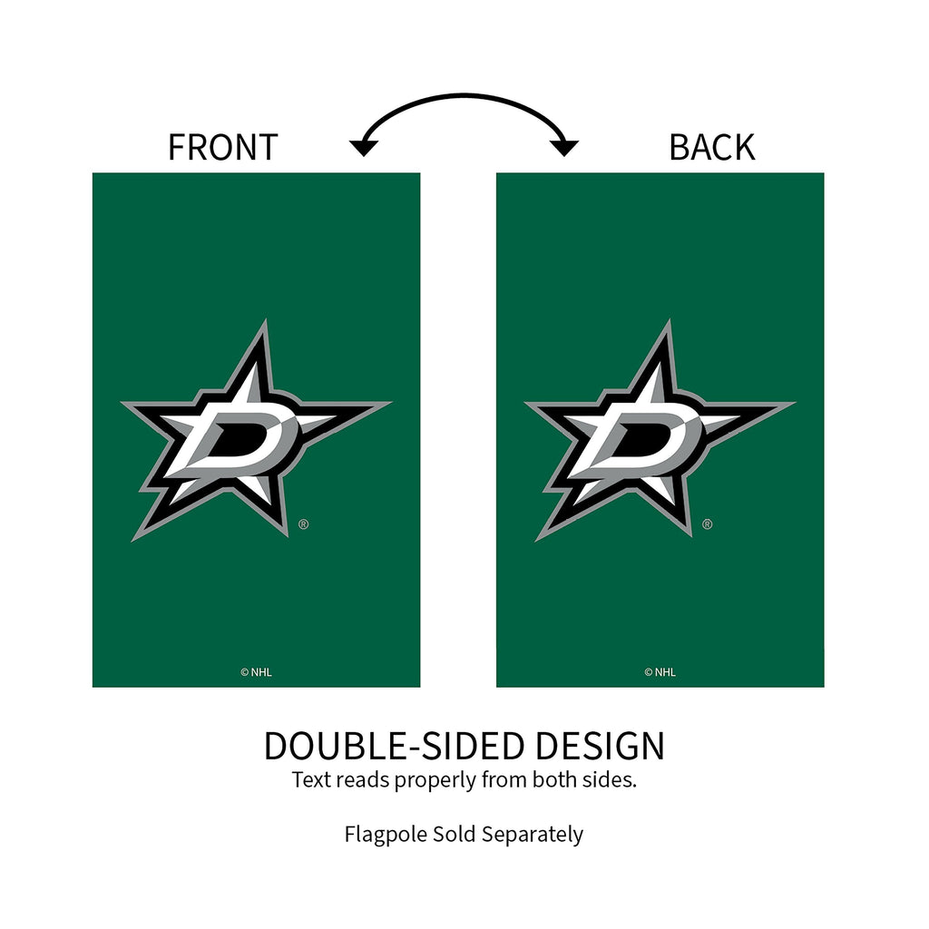 Dallas Stars Applique House Flag