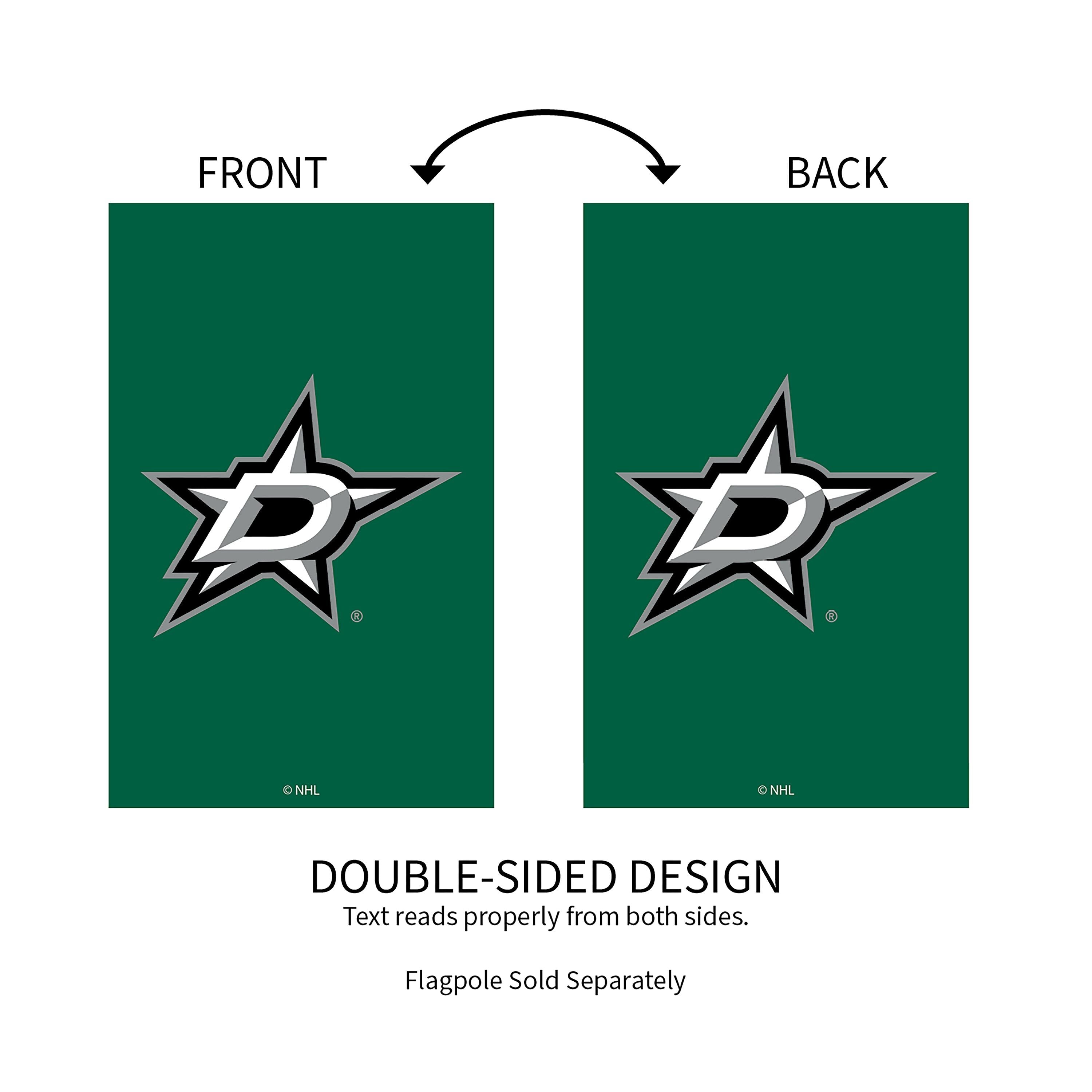 Dallas Stars Applique House Flag