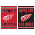 Detroit Red Wings Embossed Suede House Flag