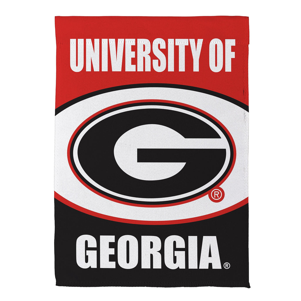 University of Georgia Suede House Flag