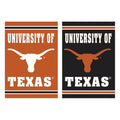 University of Texas Embossed Suede Flag House Size