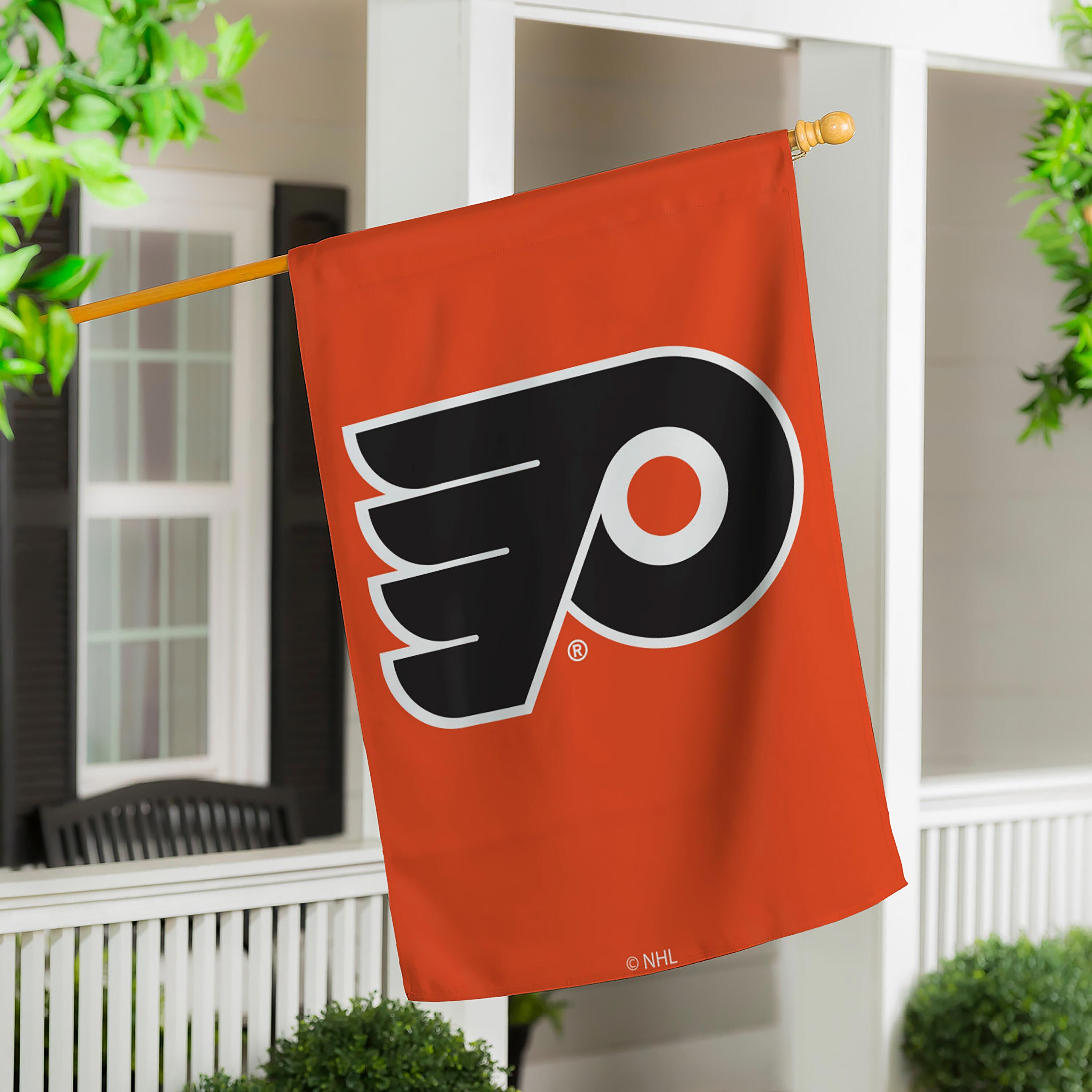 Philadelphia Flyers Applique House Flag
