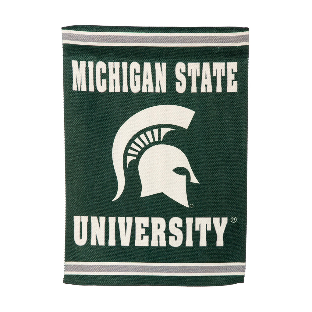 Embossed Suede Flag, GDN Size, Michigan State University