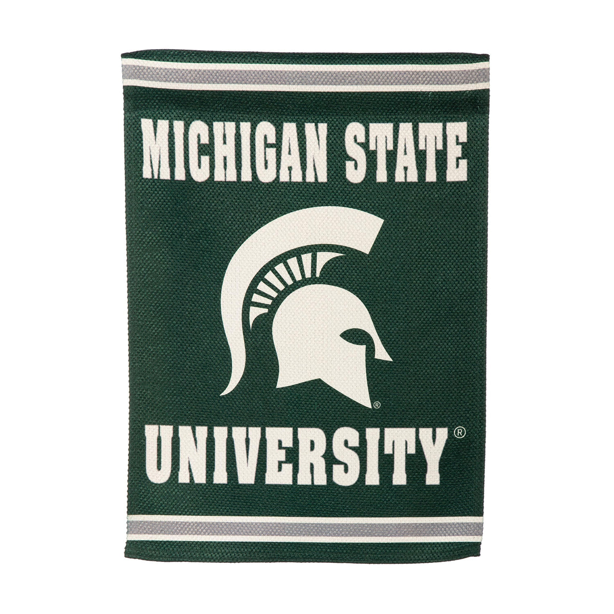 Embossed Suede Flag, GDN Size, Michigan State University