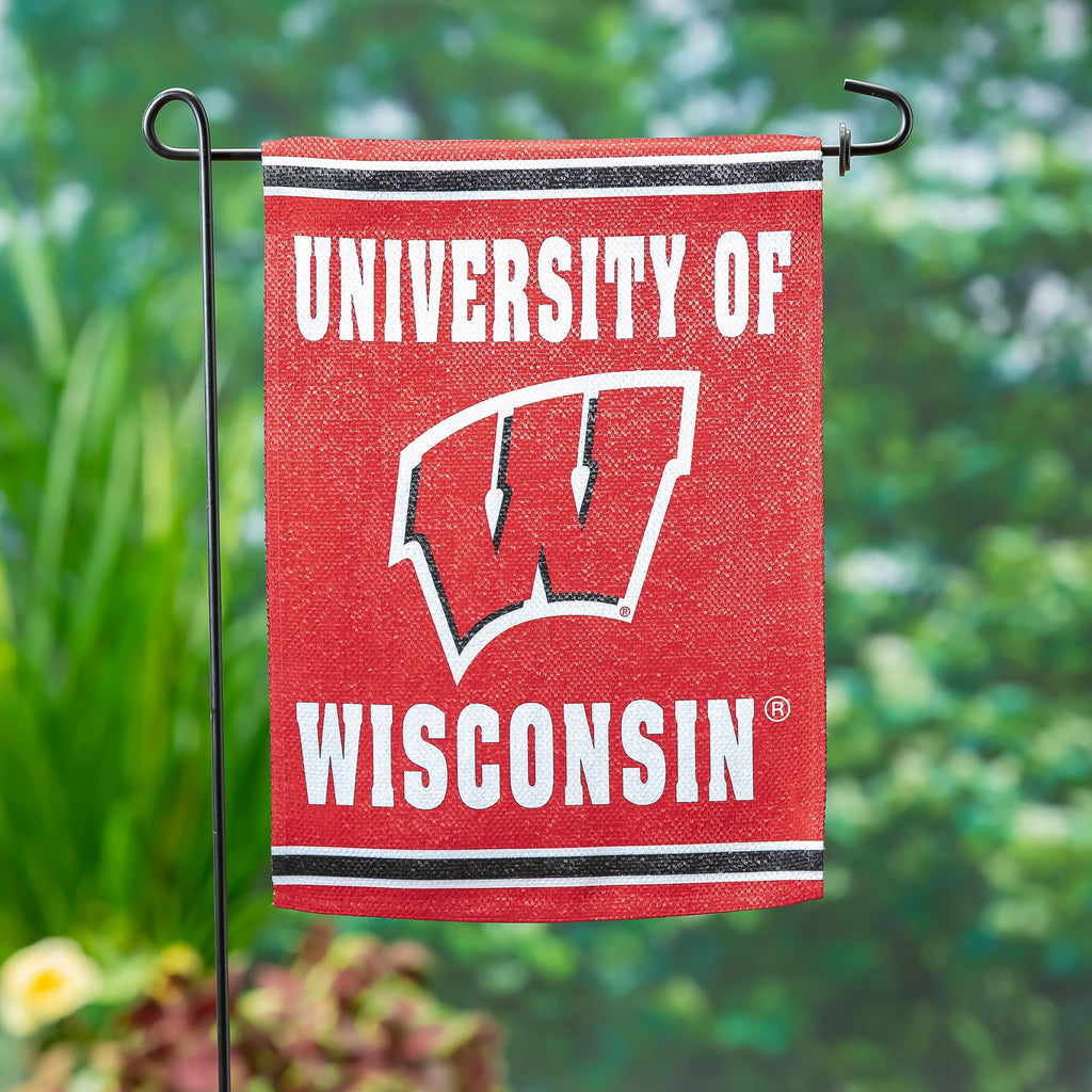 Embossed Suede Flag, GDN Size, University of Wisconsin-Madison
