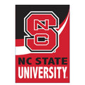 North Carolina State University Burlap Flag House Size