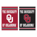 University of Oklahoma Embossed Suede House Flag