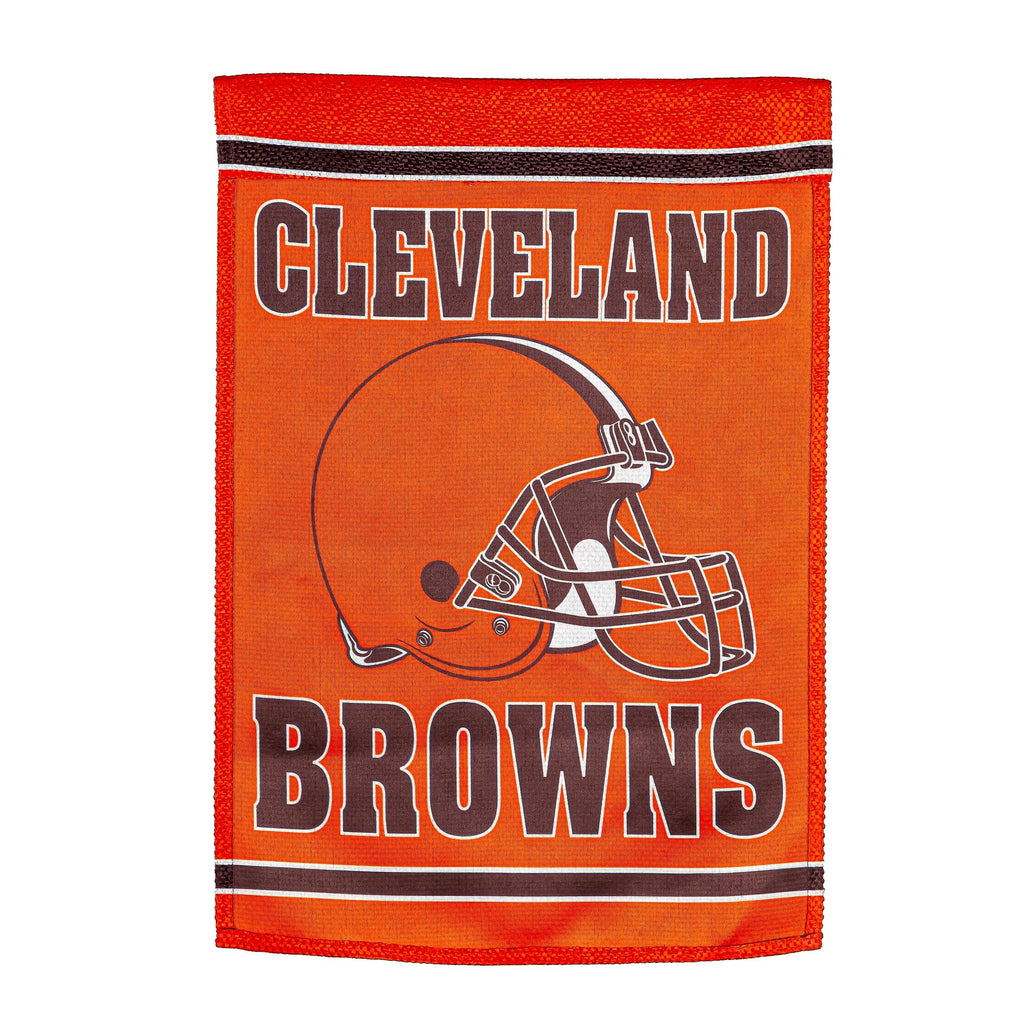Cleveland Browns Embossed Suede House Flag