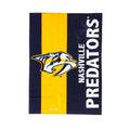 Nashville Predators Mixed-Material Embellished Appliqué House Flag