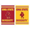 Embossed Suede Flag, House Size, Iowa State University
