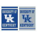 University of Kentucky Embossed Suede House Flag