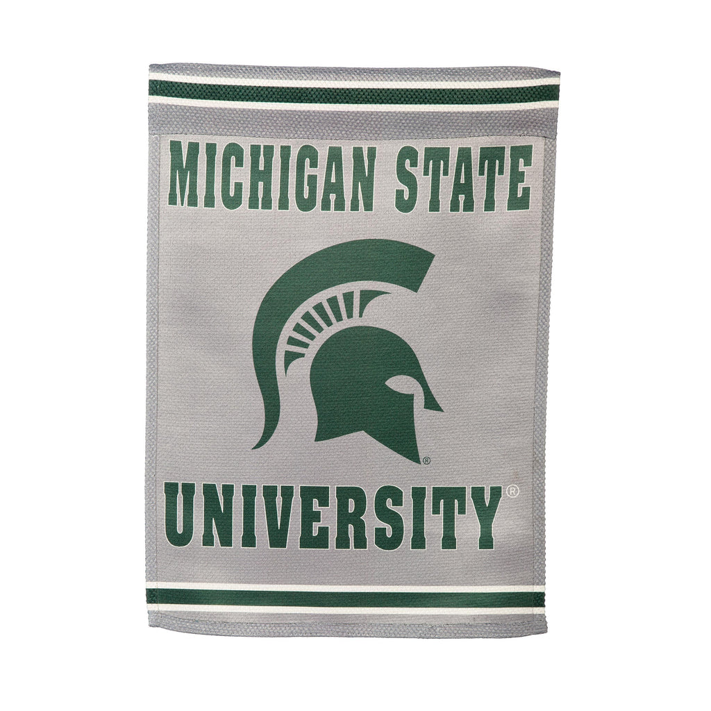 Embossed Suede Flag, GDN Size, Michigan State University