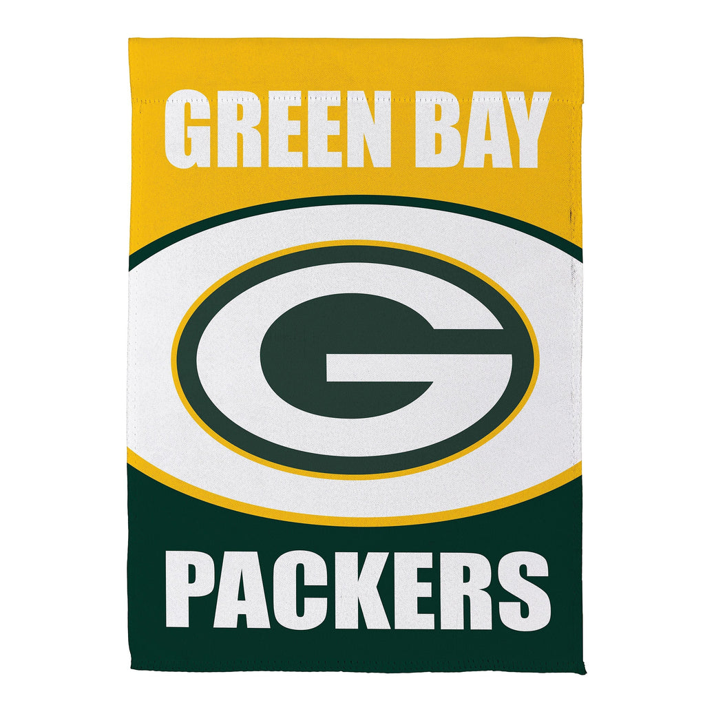 Green Bay Packers Suede House Flag