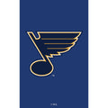 St. Louis Blues Applique House Flag