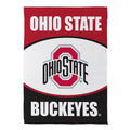 Ohio State University Suede Garden Flag