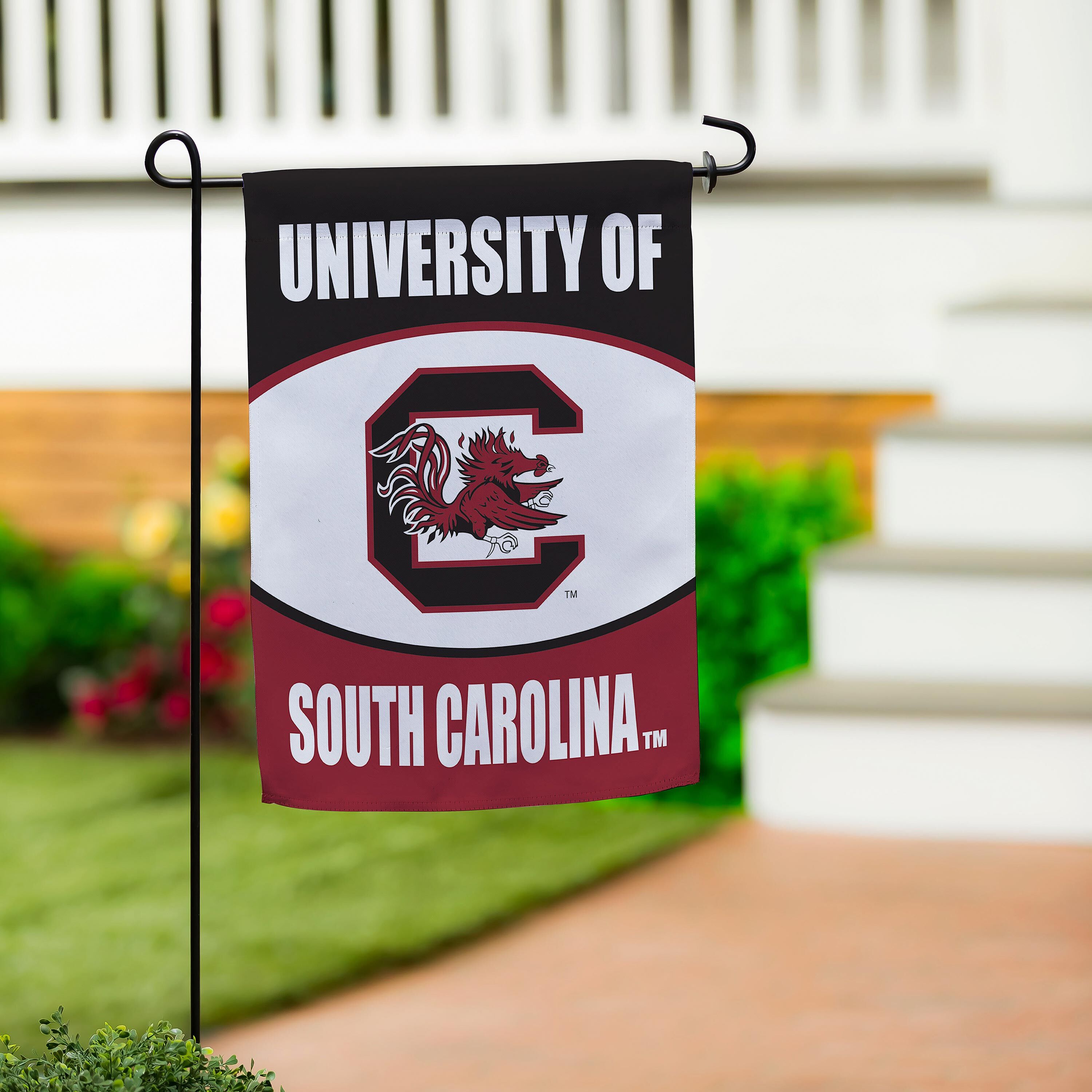 University of South Carolina Suede Garden Flag