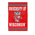 Embossed Suede Flag, House Size, University of Wisconsin-Madison