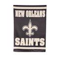 Embossed Suede Flag, House Size, New Orleans Saints