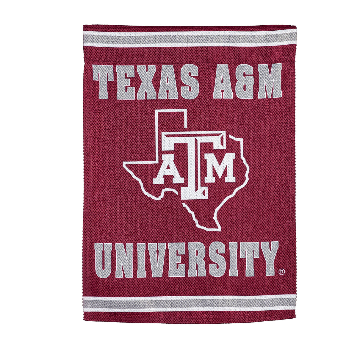 Embossed Suede Flag, GDN Size, Texas A&M