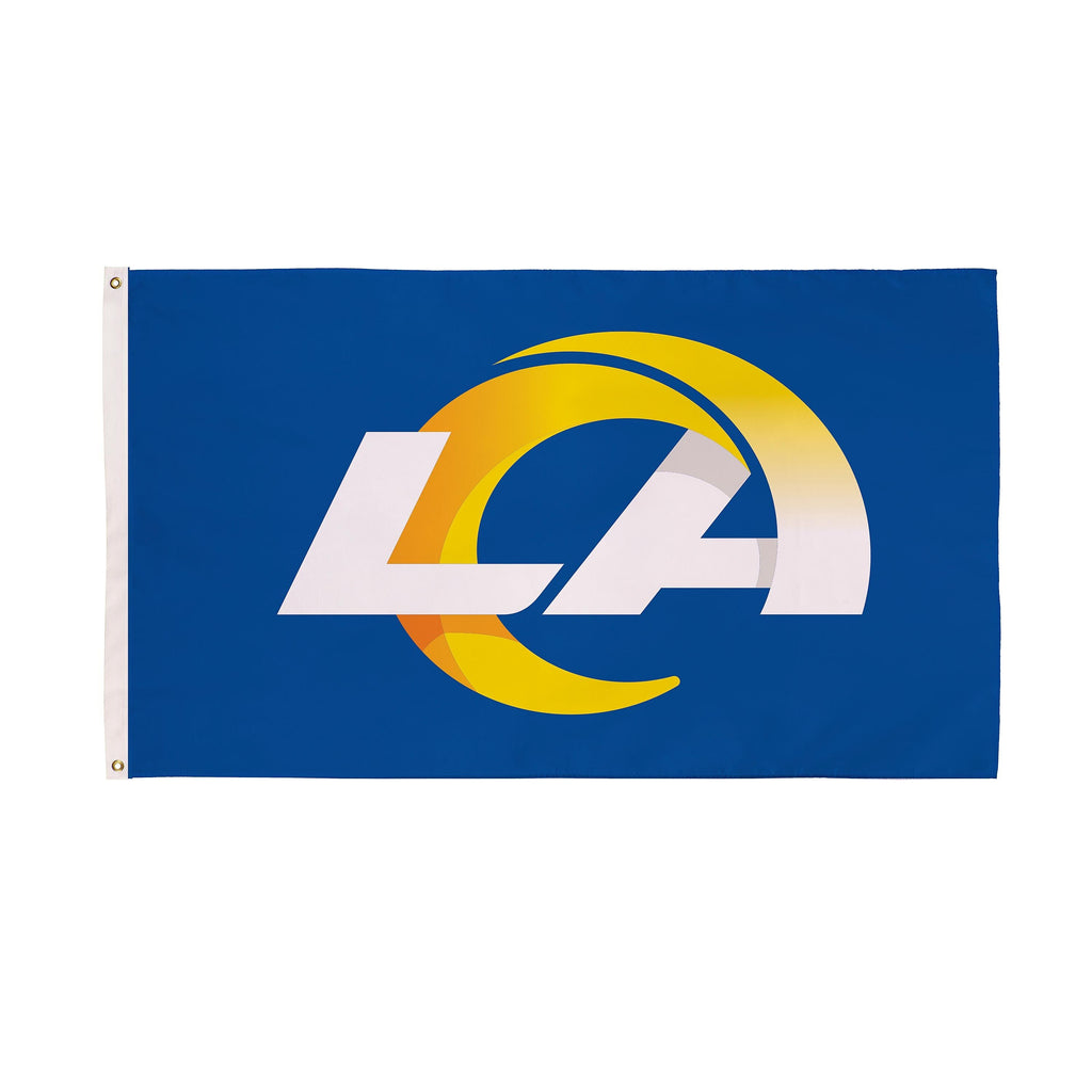 Los Angeles Rams Single Sided Flag w/ 2 Grommets, 3'x5'
