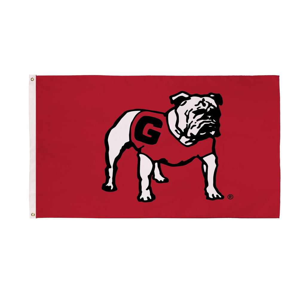 University of Georgia Single Sided Flag w/ 2 Grommets, 3'x5'