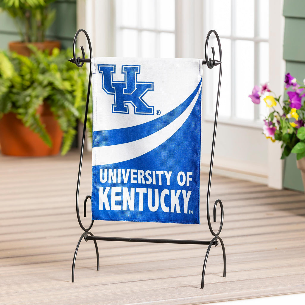 University of Kentucky Burlap Flag GDN Size