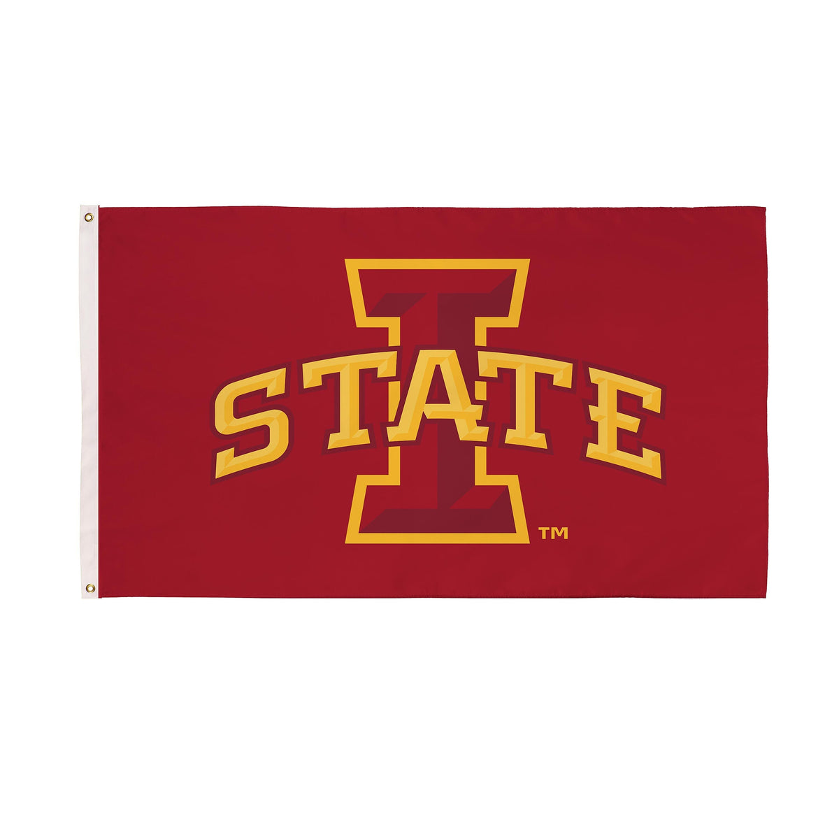 Iowa State University Single Sided Flag w/ 2 Grommets, 3'x5'