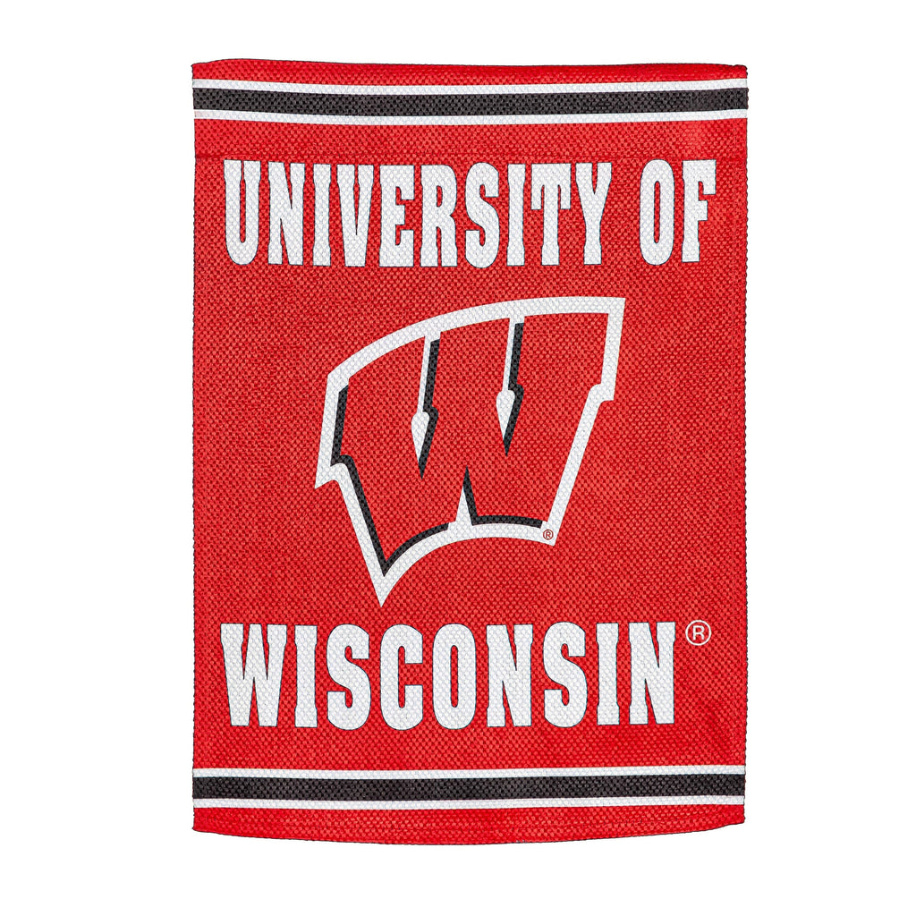 Embossed Suede Flag, GDN Size, University of Wisconsin-Madison
