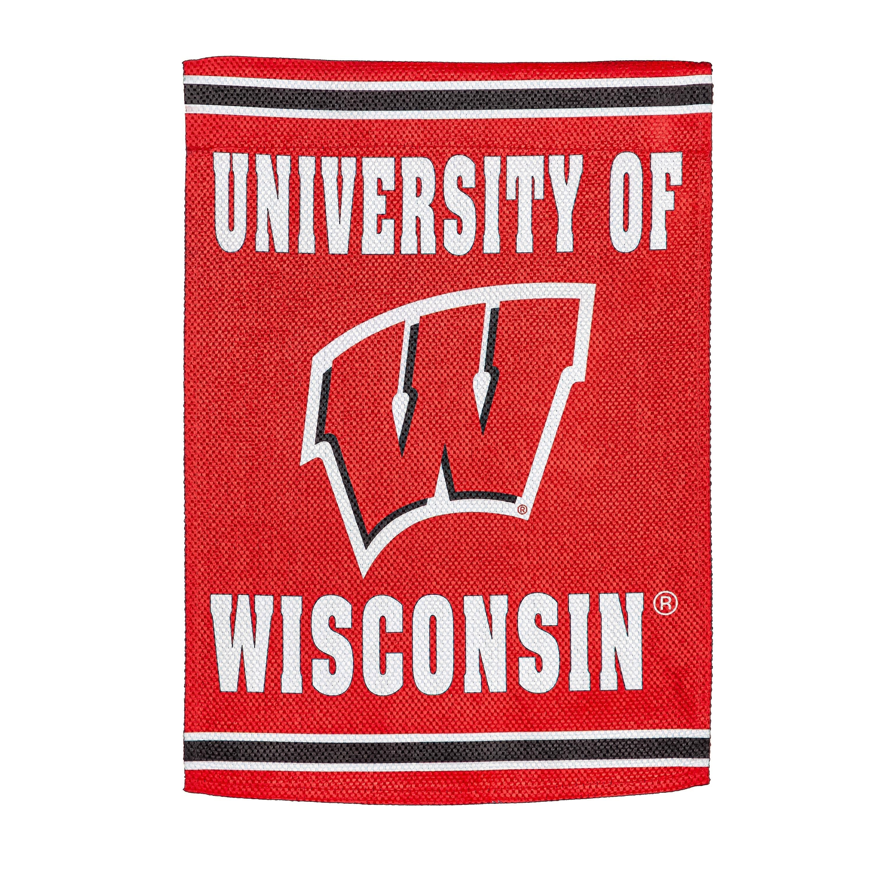 Embossed Suede Flag, GDN Size, University of Wisconsin-Madison