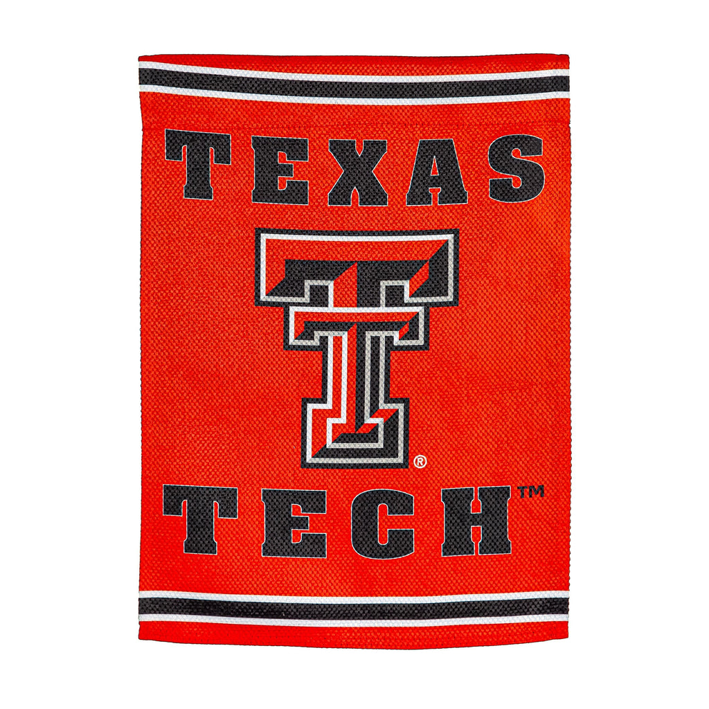 Embossed Suede Flag, GDN Size, Texas Tech University