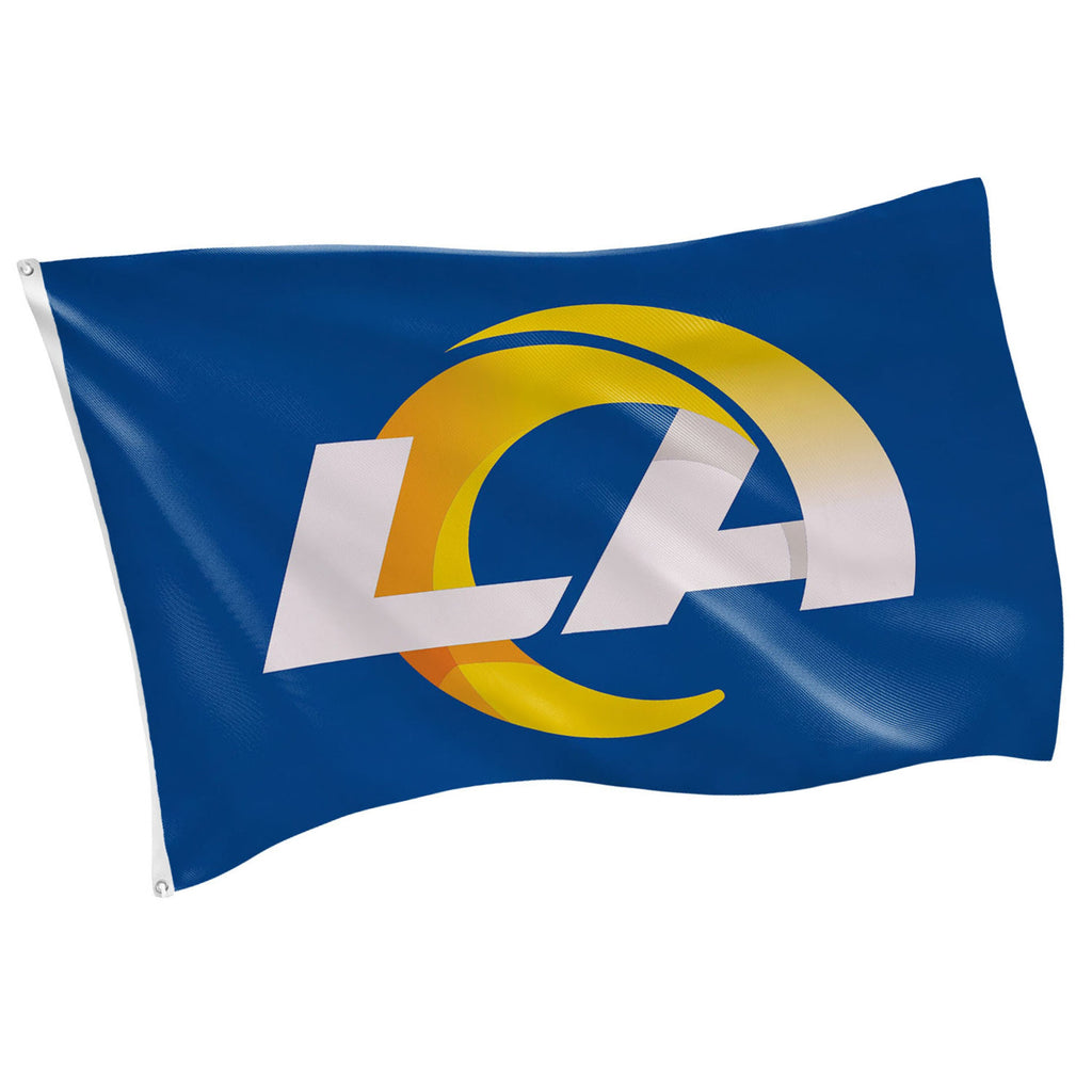 Los Angeles Rams Single Sided Flag w/ 2 Grommets, 3'x5'