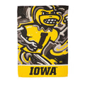 University of Iowa Suede House Flag Justin Patten