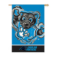 Carolina Panthers, Suede House Flag Justin Patten