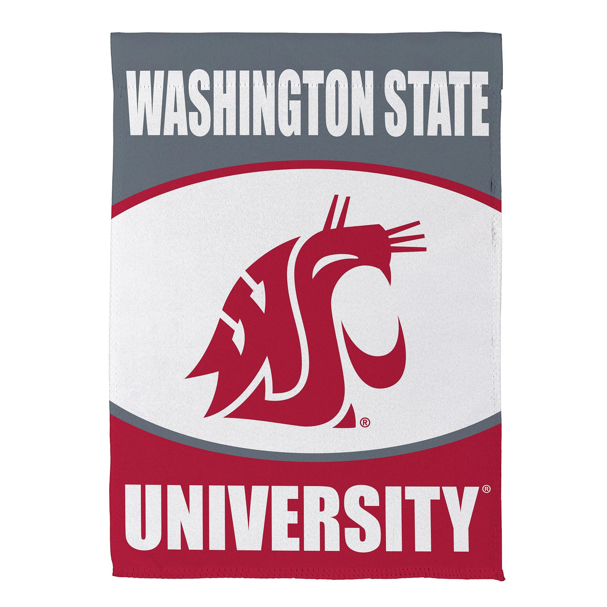 Washington State University Suede House Flag