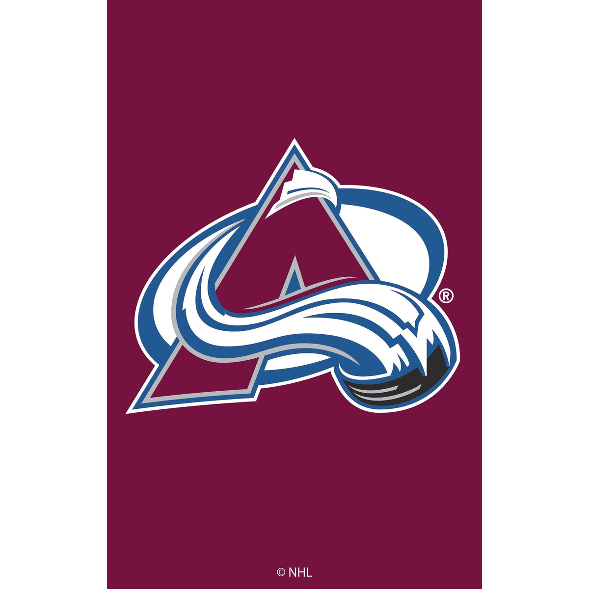 Applique Flag, GDN, Colorado Avalanche